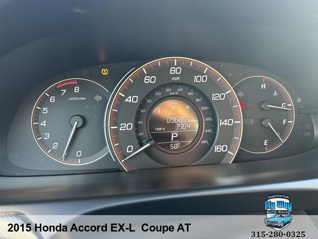 2015 Honda Accord EX-L Coupe AT
