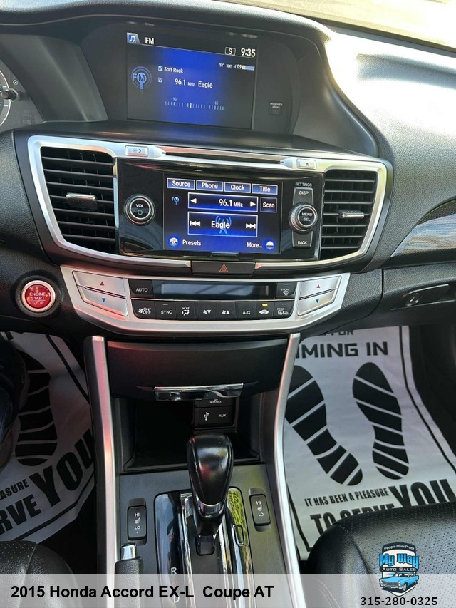 2015 Honda Accord EX-L Coupe AT