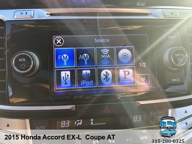 2015 Honda Accord EX-L Coupe AT